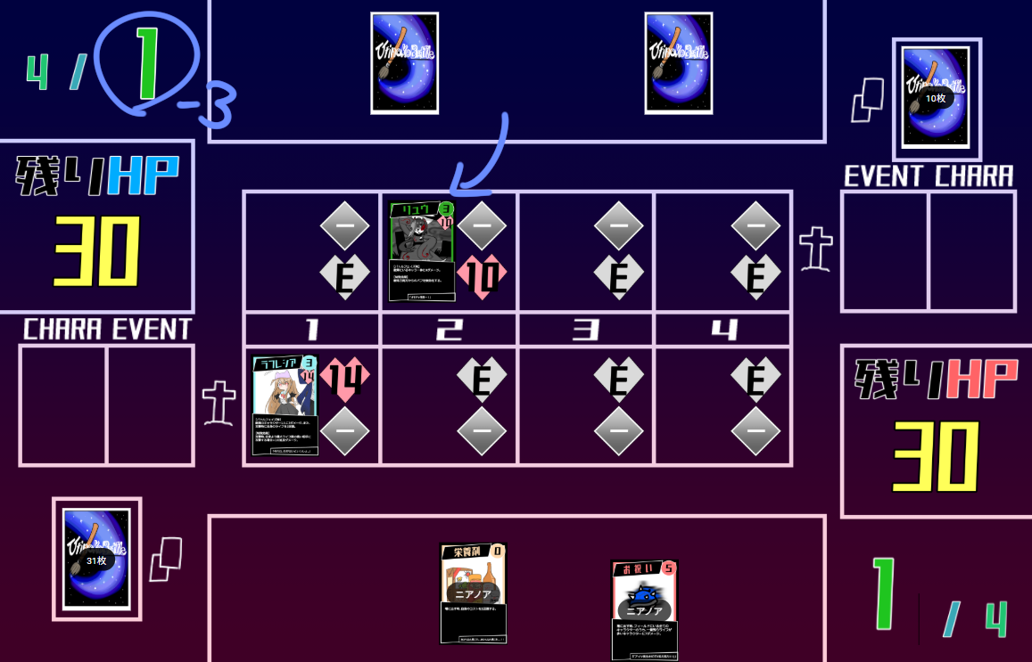 アクションフェイズの写真2